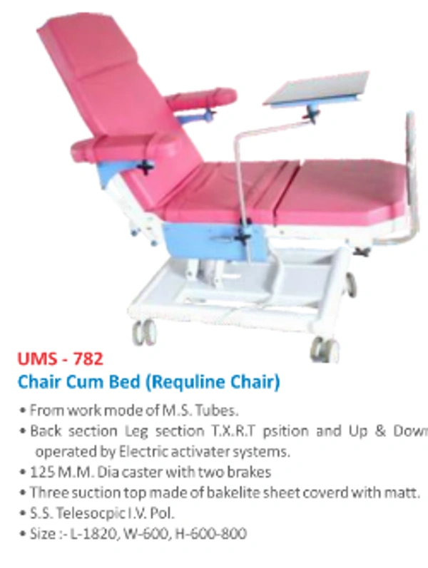 Unisearch Medical Chair cub Bed Requline Chair